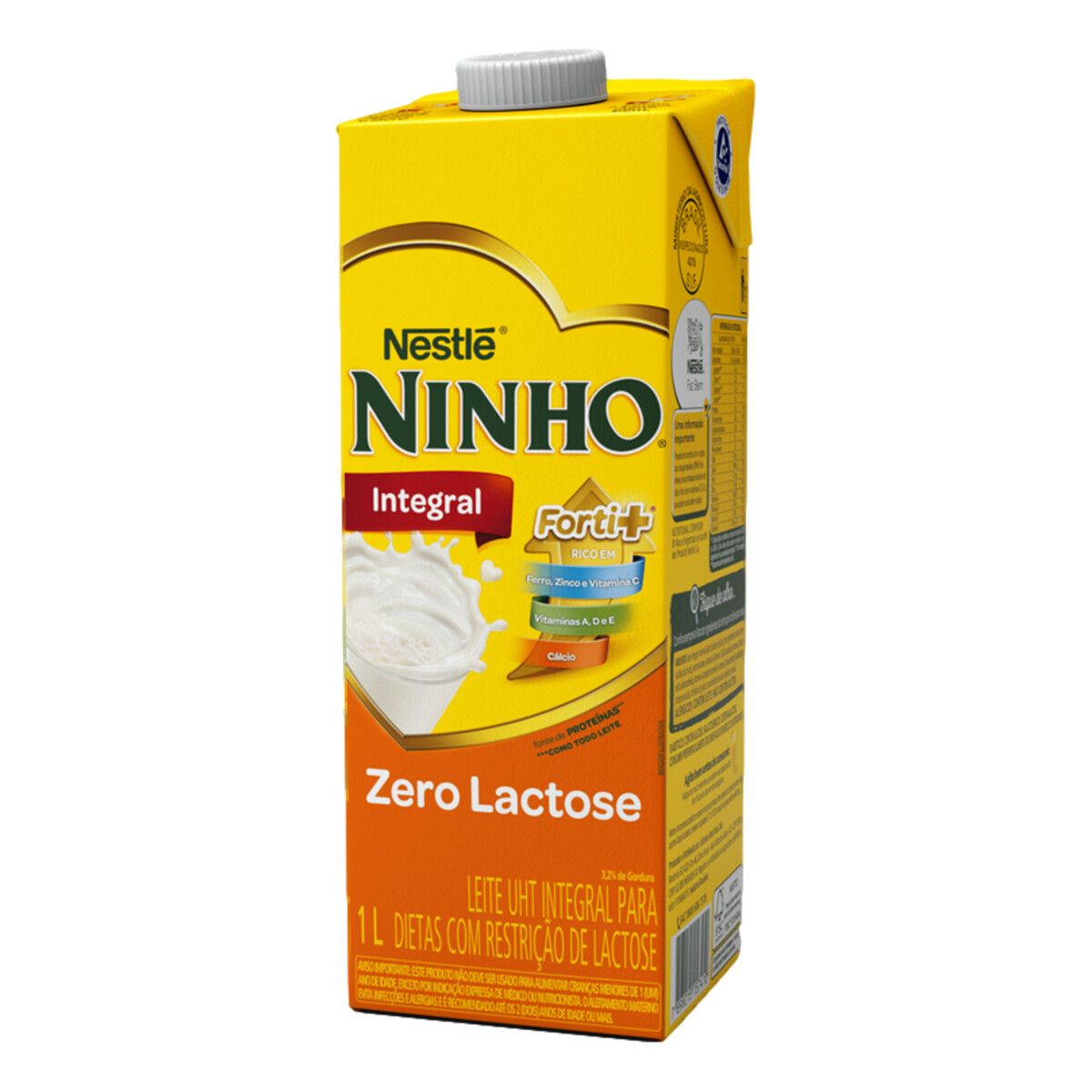 Leite Ninho UHT Integral Zero Lactose 1L image number 3