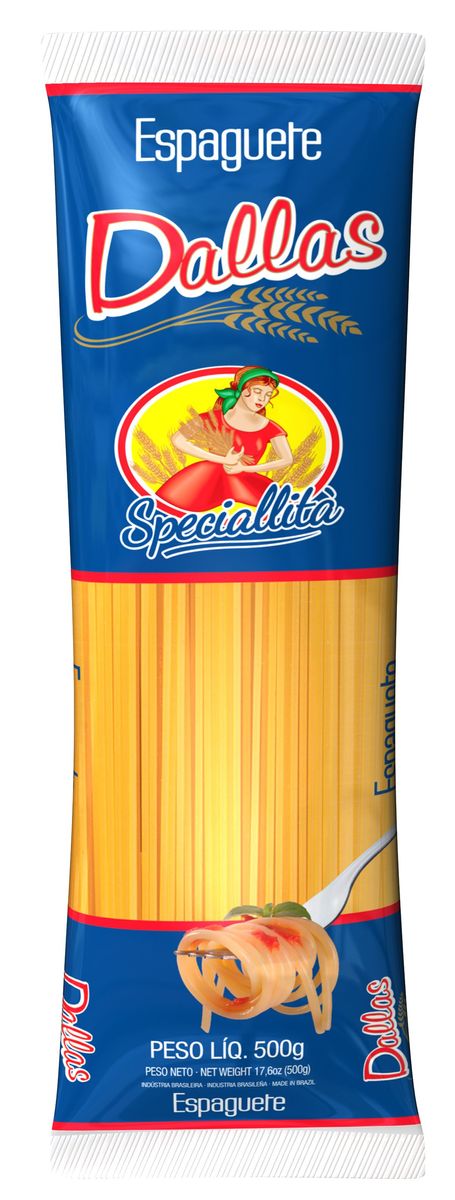 Macarrão Dallas Speciallità Espaguete 500g
