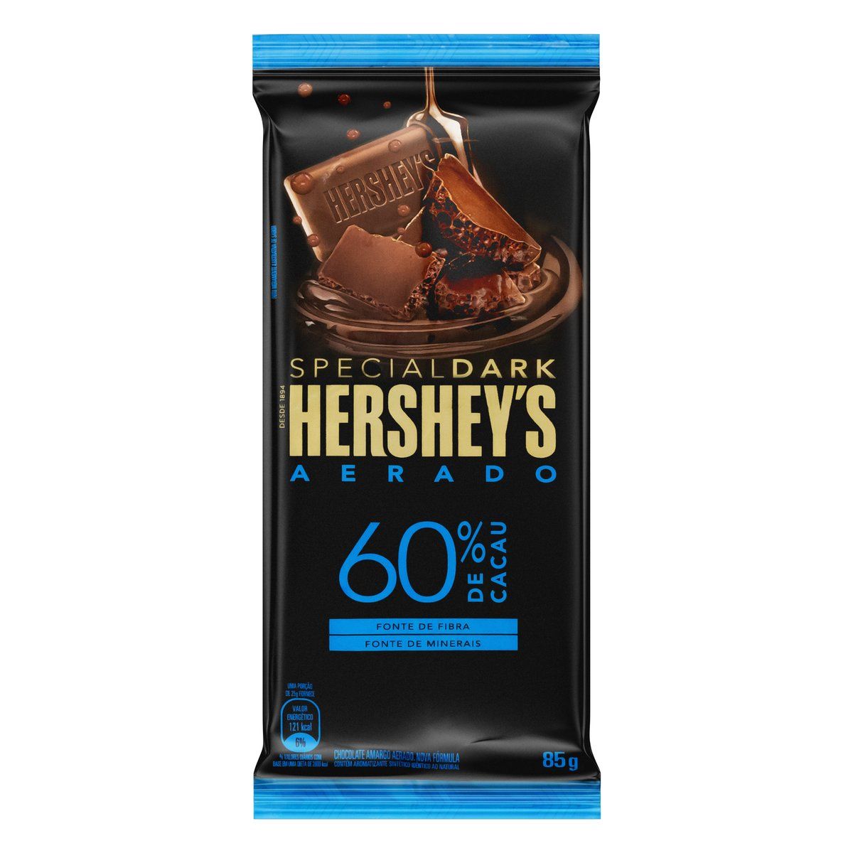 Chocolate Hershey's Aerado 60% Cacau 85g