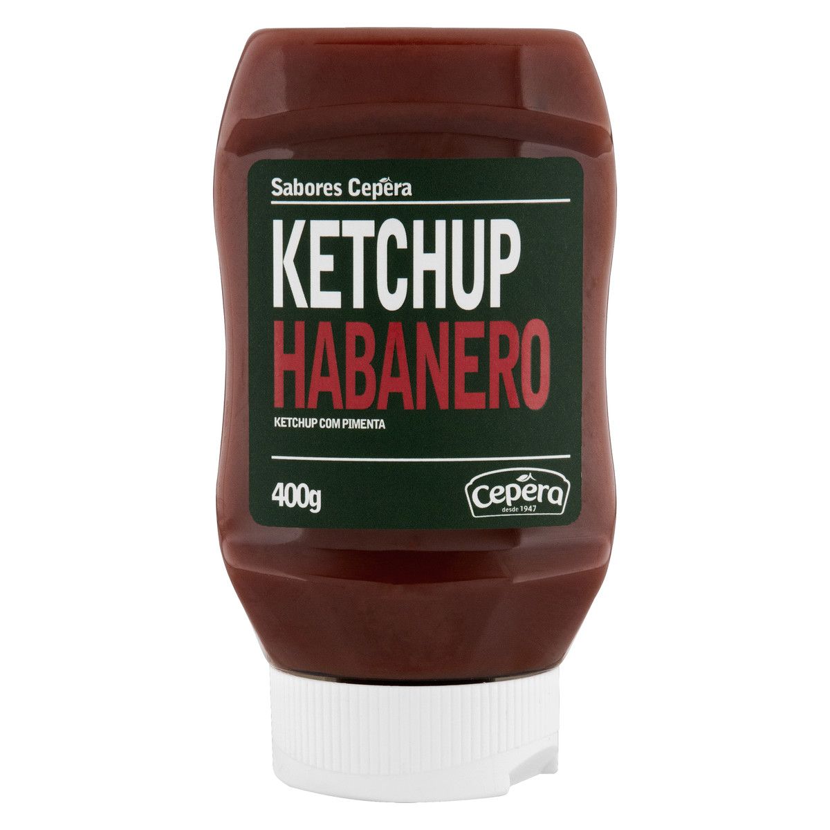 Ketchup Sabores Cepêra Habanero Squeeze 400g