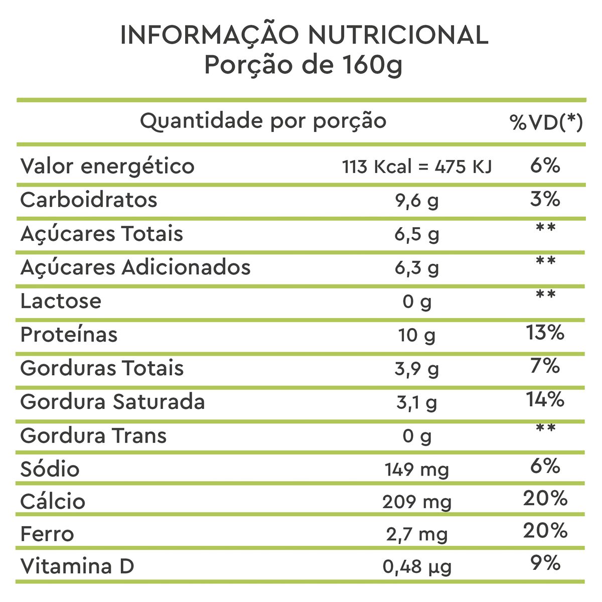 Iogurte Vegetal Vida Veg Protein Morango Pote 160g image number 1