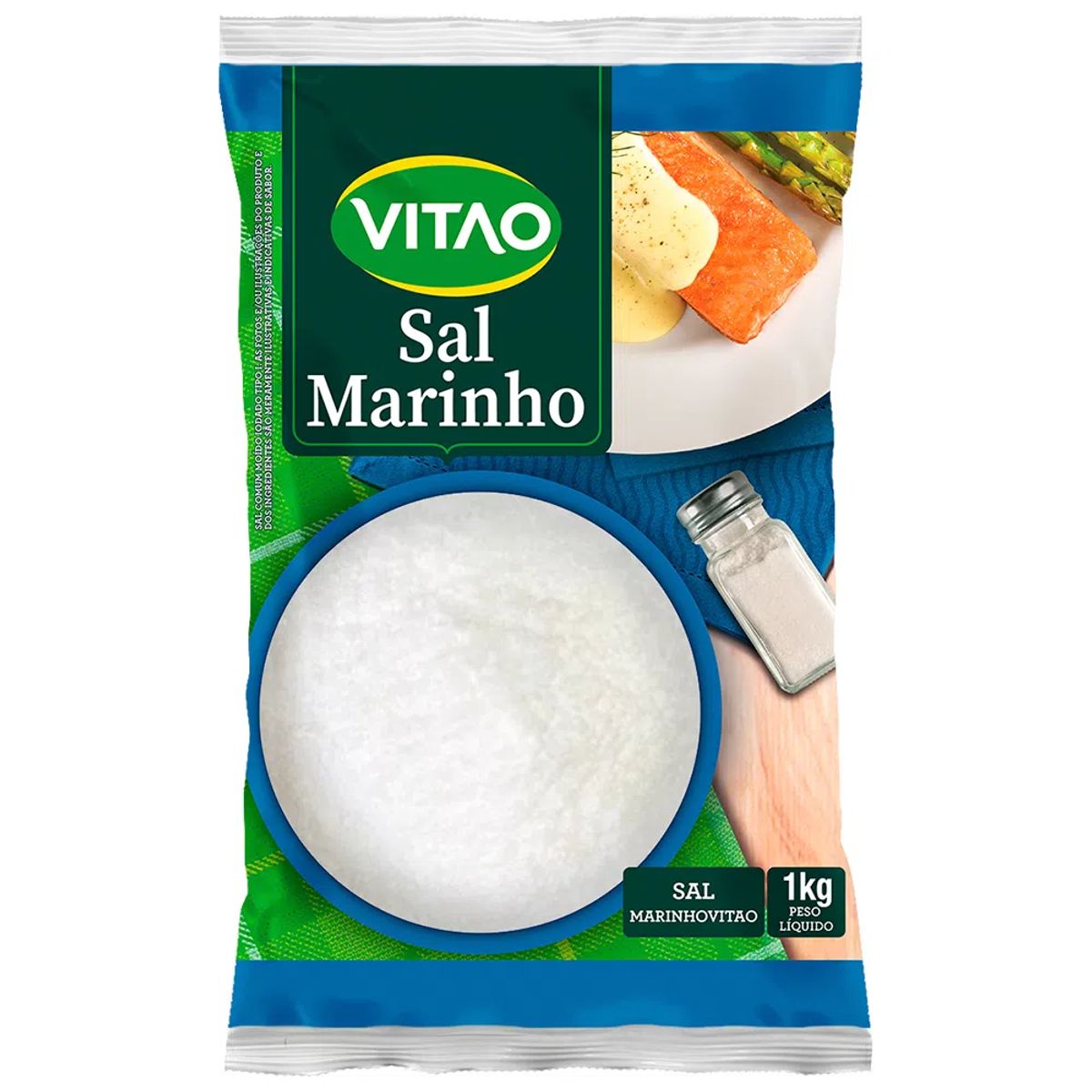 Sal Marinho Vitao Pacote 1kg image number 0